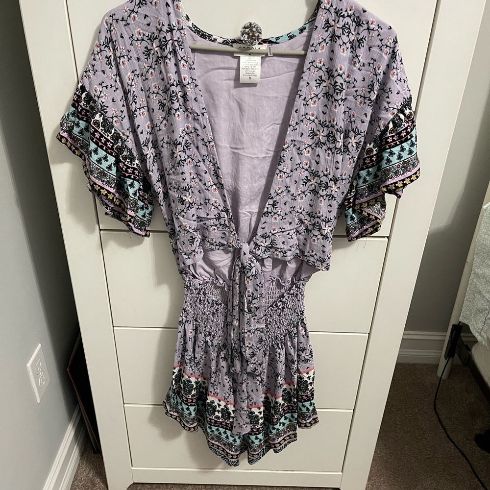 Purple Romper